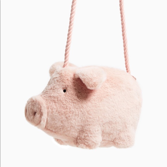 Zara Other - NWT Girls Zara Faux Pig Purse